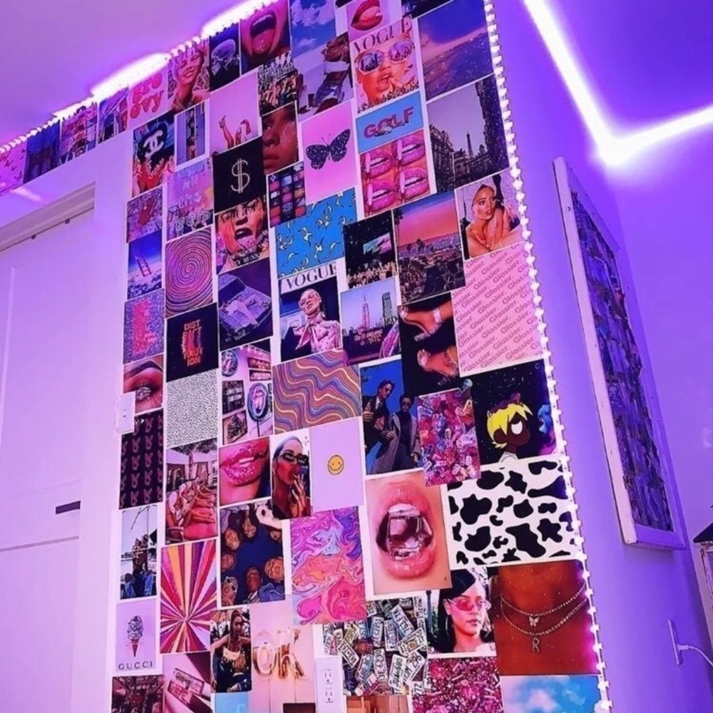 Custom Tik Tok wall collage